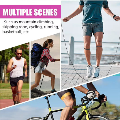 Silicone Patella Band Multi-Function Patella Stabilizer Breathable Patella Support Brace Lightweight for Basketball Soccer