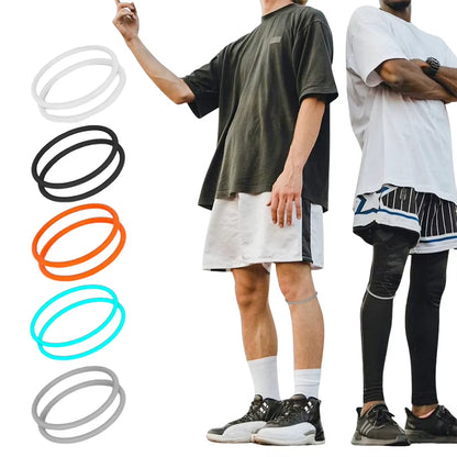 Silicone Patella Band Multi-Function Patella Stabilizer Breathable Patella Support Brace Lightweight for Basketball Soccer